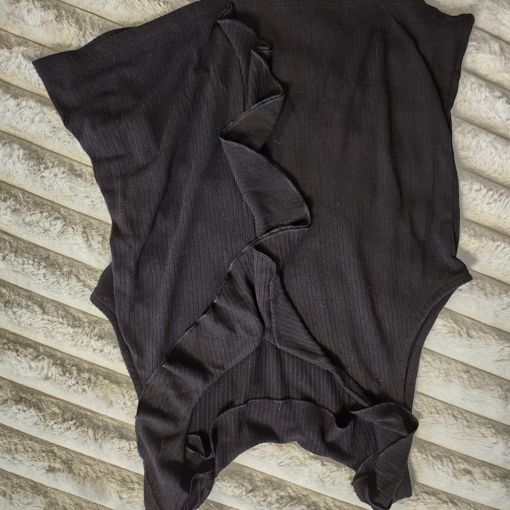 Old Navy Black Ribbed Top